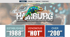Desktop Screenshot of hamburgreptileshow.com